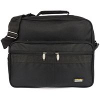 torba męska duża do pracy z nylonu sanchez - czarna