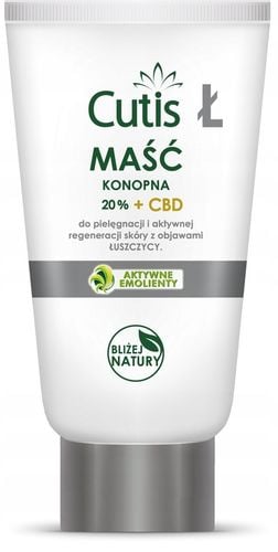 CUTIS Ł - ŁUSZCZYCA maść konopna 20% 120 ml na Arena.pl