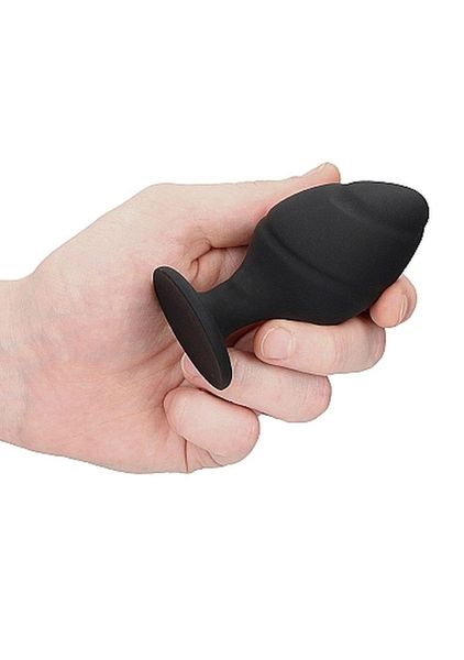 Swirled Butt Plug Set - Black zdjęcie 6