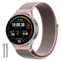 Pasek do HUAWEI Watch GT Runner 2 bransoleta 20mm opaska nylon różowy mocny