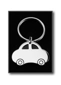 Brelok do kluczy Samochód UPOMINKARNIA Srebrny 2 szt