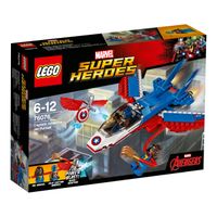 LEGO Super Heroes 76076 Odrzutowiec Kapitana Ameryki