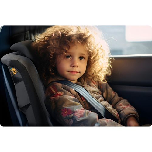 Fotelik samochodowy Nukido Louis Soft czarno-szary 15-36 kg ISOFIX na Arena.pl