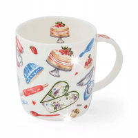Portmeirion Kubek Meirion 320ml baked with love symbole graficzne gotowanie