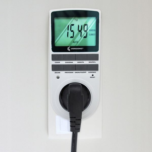 PROGRAMATOR CZASOWY TIMER WŁĄCZNIK WYŁĄCZNIK PRĄDU ENERGOOSZCZĘDNY CYFROWY zdjęcie 4