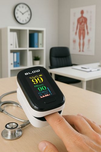 MEDYCZNY PULSOKSYMETR NAPALCOWY NA PALEC PULS SATURACJA TĘTNO WYŚWIETLACZ na Arena.pl