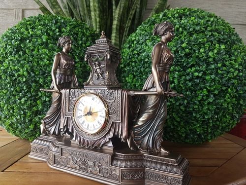 OLBRZYMI BAROKOWY ZEGAR - LEKTYKA - VERONESE  (WU75563V4) na Arena.pl