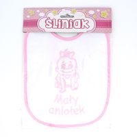 śliniak mały aniołek,dziewczynka,dziecko