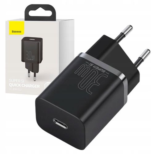Ladowarka Baseus Super Si quick charger USB-C 30W EU Black na Arena.pl