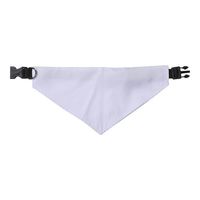 Czarna obroża z bandaną dla zwierząt do sublimacji M