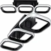 LAMPA SUFIT LED 33W PLAFON 3 BARWY DO POKOJU SALONU SYPIALNI ZYRANDOL