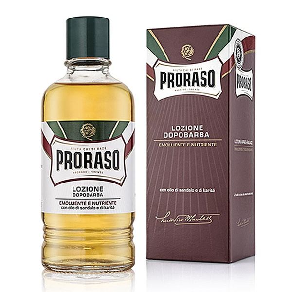 PRORASO RED WODA PO GOLENIU AFTERSHAVE 400ML zdjęcie 1