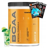 nowmax BCAA 2:1:1 500 g MOCNE AMINOKWASY AMINO REGENERACJA WYTRZYMAŁOŚĆ