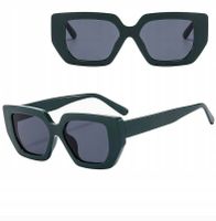 OKULARY PRZECIWSŁONECZNE filtr UV400 ZIELEŃ damskie męskie + ETUI + ŚCIERKA