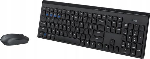 Klawiatura myszka zestaw bezprzewodowy RAPOO 8110M czarny na Arena.pl