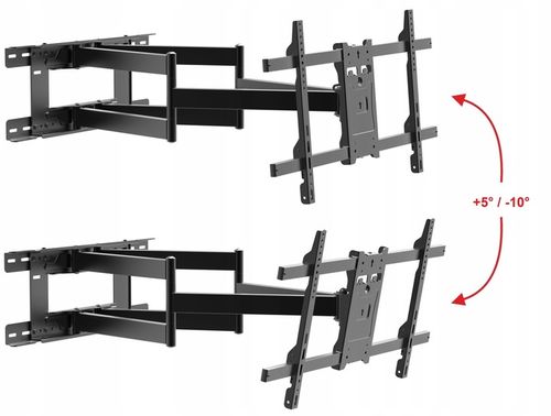 92cm DŁUGI Uchwyt do Telewizora Wieszak TV 42-90 cale ULTRA MOCNY TEST na Arena.pl