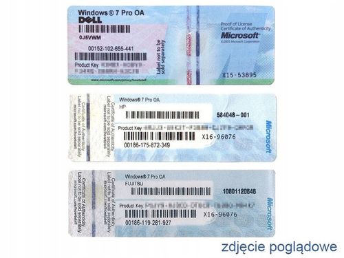 Dysk twardy HDD PC 500GB SATA Windows COA na Arena.pl