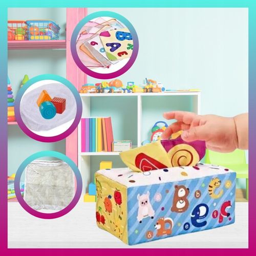 Zestaw Zabawek Sensorycznych Montessori 6w1 dla dziecka 6-12 msc 34 element na Arena.pl