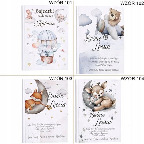 Bajki dla dzieci prezent na Roczek Chrzest Urodziny Imię dziecka na Arena.pl