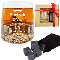 ZESTAW DO WHISKY PREZENT DLA FACETA MĘŻA TATY MĘŻCZYZNY NIEGO na Walentynki