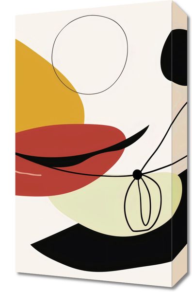 Obraz 30x50cm Geometryczna Krzywizna zdjęcie 1