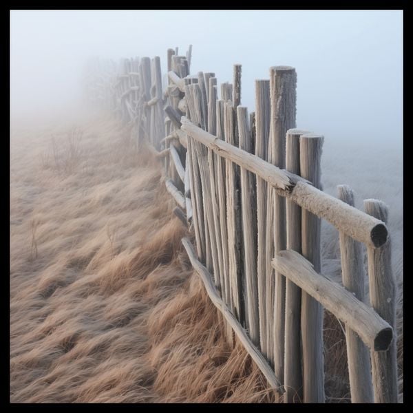 Plakat 40x40cm Mgła nad Wydmami zdjęcie 2