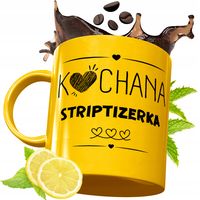 Złoty Kubek Premium Dla Striptizerki Prezent Z Nadrukiem Ze Zdjęciem