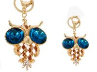 Przywieszka do torebki/Breloczek do kluczy - sowa