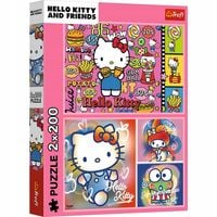 puzzle 2x200 hello kitty i przyjaciele 13336