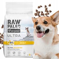 RAW PALEO ULTRA TURKEY ADULT MINI 2kg-sucha karma indyk dla psów ras