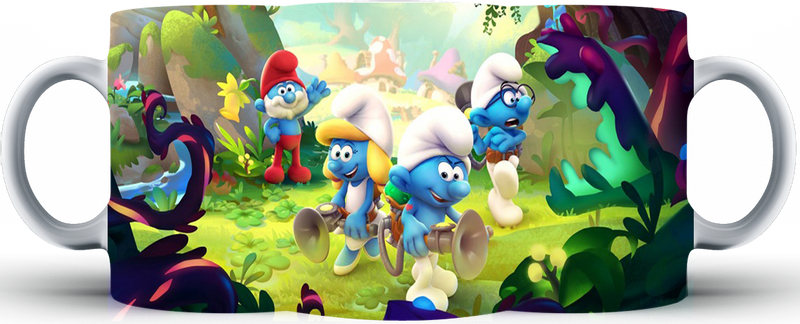 Kubek ceramiczny Smerfy - The Smurfs zdjęcie 2