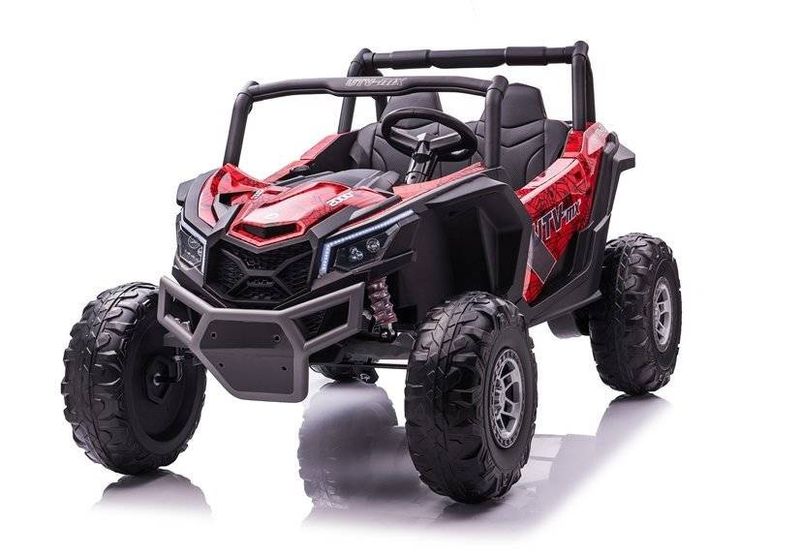 Auto na Akumulator Buggy UTV-MX Czerwony Spider Lakier zdjęcie 3