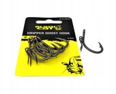 2 x HACZYKI HAKI BLACK CAT GHOST GRIPPER 3/0 STALOWE