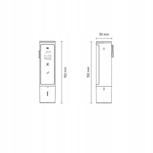 Alkomat Baseus SafeJourney Pro na Arena.pl