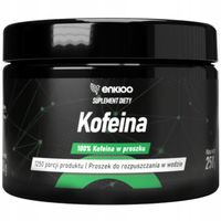 Kofeina bezwodna w Proszku Enkioo 100% Czystości | 1250 Porcji | Proszek