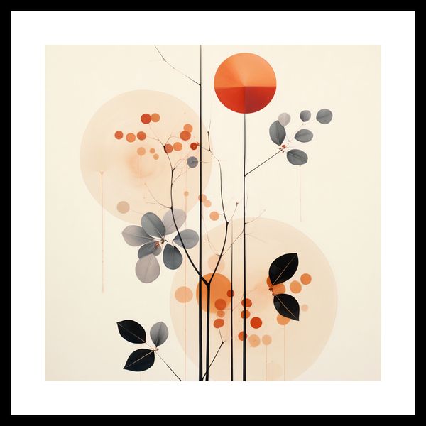 Plakat 30x30cm Jesienna Melodia zdjęcie 3