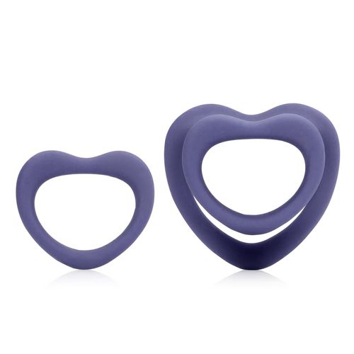 heart cockring set - violet storm na Arena.pl