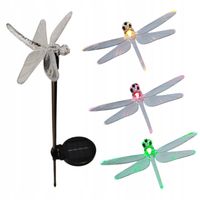 LAMPA SOLARNA LED WBIJANA LAMPKA WAŻKA DEKORACJA OGRÓD TARAS OZDOBA