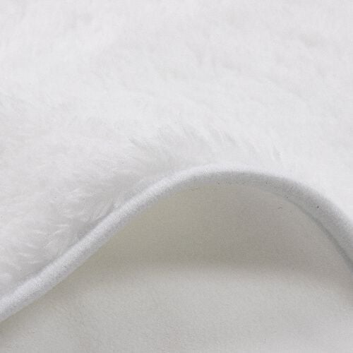 Kocyk z mikrofibry i polaru arktycznego z kapturem do sublimacji - biały na Arena.pl