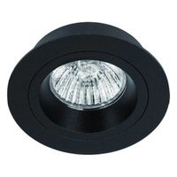 Sufitowy wpust FORO NERO OR83545 Orlicki regulowane oczko czarne