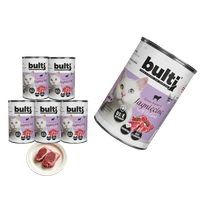 KARMA MOKRA DLA KOTA BULTI Puszka mielonka z jagnięciną ZESTAW 6x400g