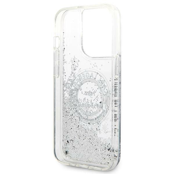 Etui Karl Lagerfeld do iPhone 14 Pro, Srebrny zdjęcie 7