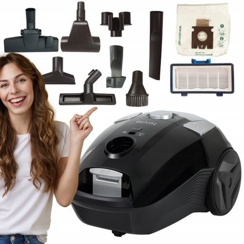 ODKURZACZ WORKOWY PRZEWODOWY MOCNY CICHY DO DOMU HEPA H13 14w1 900W na Arena.pl