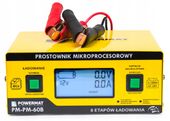 PROSTOWNIK AKUMULATOROWY MIKROPROCESOROWY 10A SAMOCHODOWY 6V-24V ŁADOWARKA