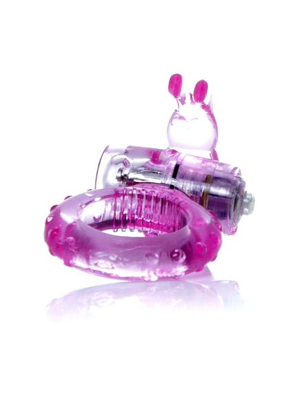 Pierścień-Rabbit Vibro Cockring Pink zdjęcie 4