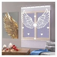 Firanka Skrzydlate Serce 100 x 165 cm 🔲 DomoweTekstylia | WN6SS2 165