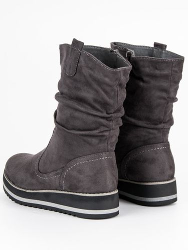 SZARE BOTKI NA PLATFORMIE Rozmiar - 40 na Arena.pl