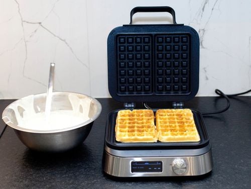 Gofrownica XXL z wyświetlaczem LCD | chrupiące gofry, regulacja na Arena.pl