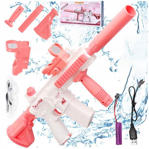 AUTOMATYCZNY ELEKTRYCZNY KARABIN PISTOLET NA WODĘ DUŻY MIOTACZ BLASTER na Arena.pl