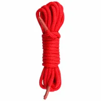 easytoys red rope 5m - wytrzymała lina do praktyk wiążących
